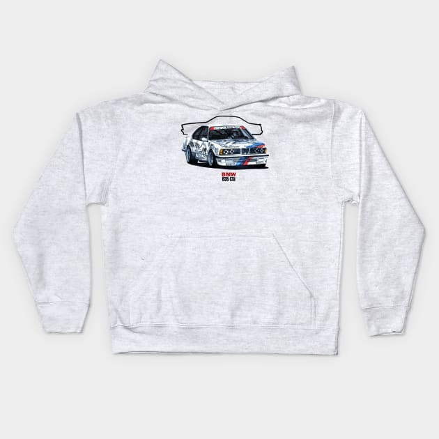 racing car Kids Hoodie by dareba